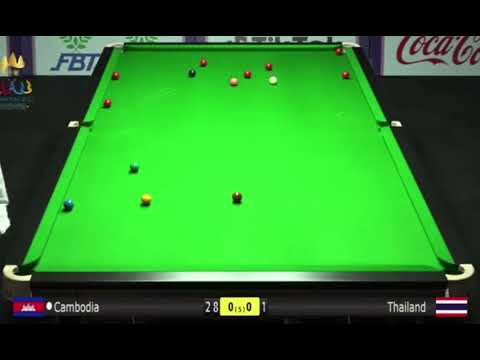 Sea game snooker 2023 double man Cambodia vs Thailand( frame 1)