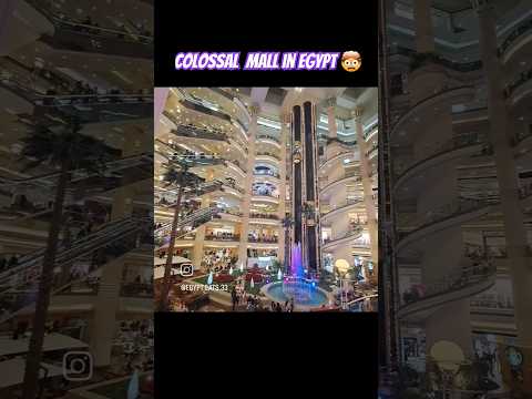 HUGE Mall in Egypt!!! #shopping #travel #explore #foodreview #restaurants #foodie #food #eat