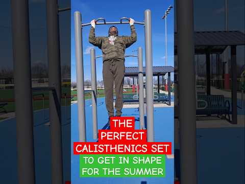 DO THIS CALISTHENICS SET EVERY DAY 10X FOR 30 DAYS AND GET BUILT #calisthenicsinthepark #shorts