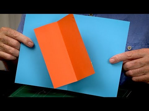 Pop-Up Tutorial 54 - Diagonal Floating Plane