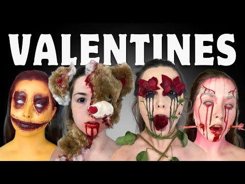 VALENTINES EMOJIS AS MAKEUP *GONE WRONG* | DanisFace