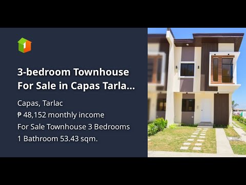 3-bedroom Townhouse For Sale in Capas Tarlac - Asiana Homes Capas