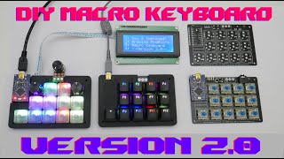 Arduino Pro Micro Macro Keyboard Version 2.0 |  DIY Macro Pad for Professional Keyboard Slayers