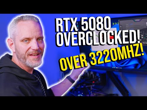 RTX 5080 is an overclocking MONSTER!!! Over 3200MHz