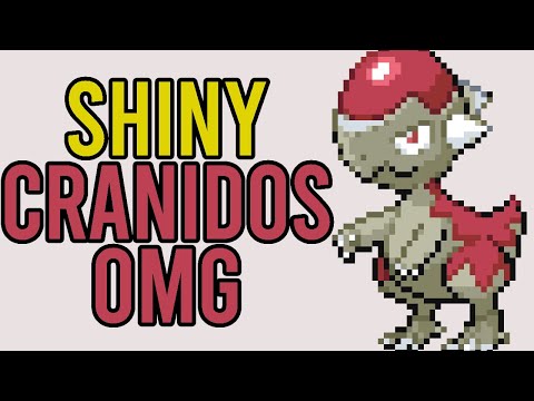 SHINY CRANIDOS REACTION - PokeMMO #pokemmo