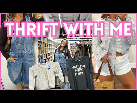 COME THRIFT SHOPPING WITH ME (life updates + outfit inspo)