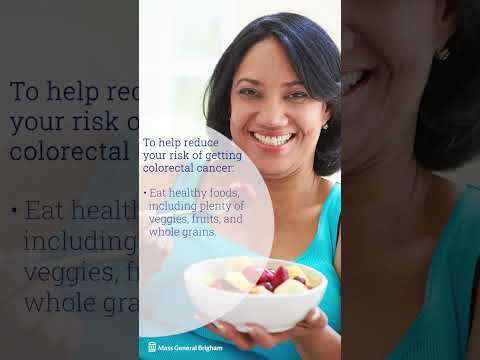 Colorectal Cancer Prevention Tips | #Shorts