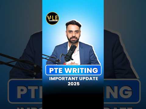 PTE Writing Important Update 2025! #shorts #pte