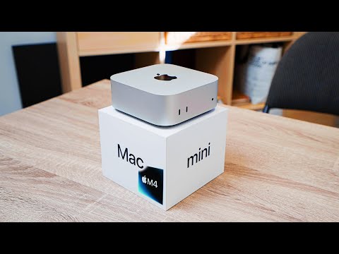 Mac Mini M4 // Unboxing & Size Comparison!