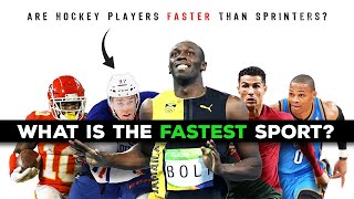 How fast is Hockey compared to other sports?