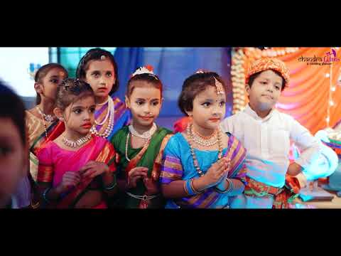 Celebrating 4 Years of Ganesh Puja | Lezim Dance by Kids | Meera.D Dance Studio