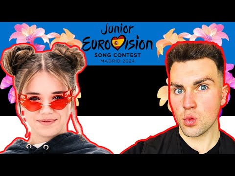 LET’S REACT TO ESTONIA’S ENTRY FOR JUNIOR EUROVISION 2024 | ANNABELLE - TÄNAVAD