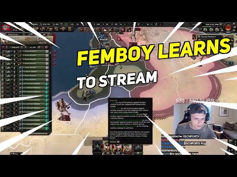 FEMBOY LEARNS TO STREAM | Daily Hearts of Iron IV Community Highlights