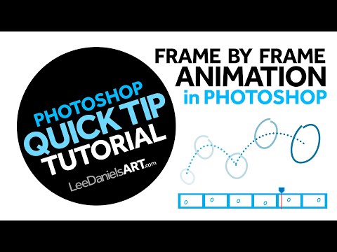 Photoshop Tutorial | QUICK TIP | Basic Frame by Frame Animation