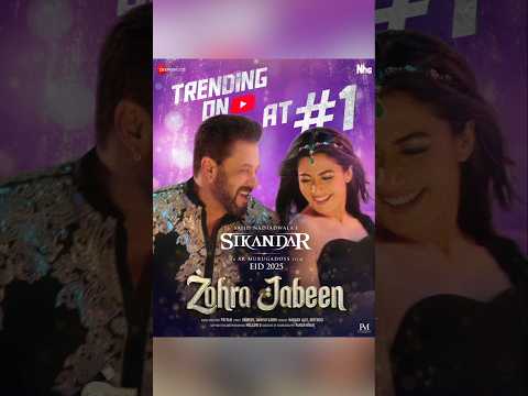 #ZohraJabeen ruling hearts & charts! 🔥🎶 #1 Trending on YouTube! 💥❤️‍🔥 Keep the love coming!  #shorts