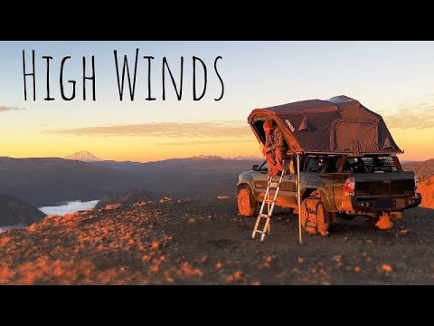 CLIFF Camping with High Winds | Zero Breeze Elechive