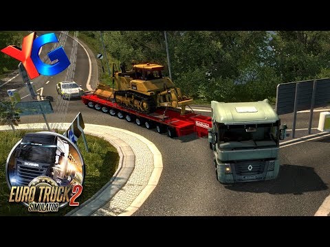 Welsh Roads with Oversize Load - ETS2 Challenge