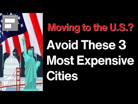 Moving to the US? Avoid These 3 MOST EXPENSIVE Cities