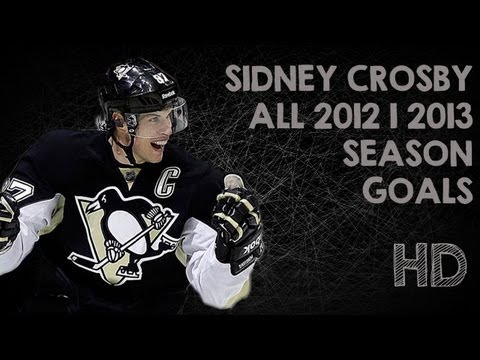 Sidney Crosby | All 2012/2013 Season Goals | HD