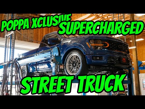 Adding A New Exhaust Sound To this Supercharged Street Truck F-150 5.0 !!