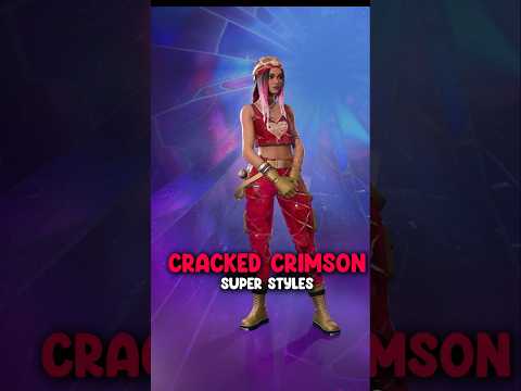 Fortnite "Cracked Crimson" Super Styles - All Chapter 6 Season 2 Skins