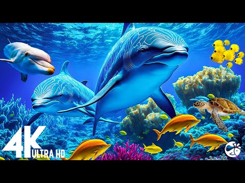 [NEW] 11HRS Stunning 4K Underwater Wonders - Relaxing Music | Coral Reefs, Fish & Colorful Sea Life