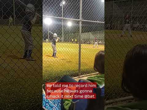 Little Zach's Double RBI