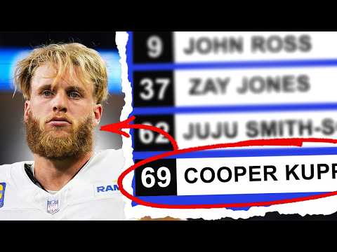 Who Were The 6 Wide Receivers DRAFTED BEFORE Cooper Kupp?