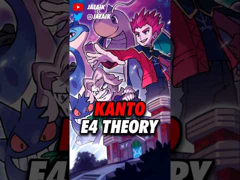 Kanto Elite 4 Theory #jaeaik #pokemon #Kanto #kantoelite4 #elite4