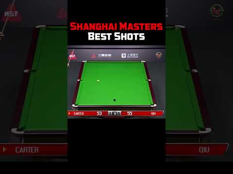 Shangai Master Best Shots #Snooker #billiards #Snookermoments