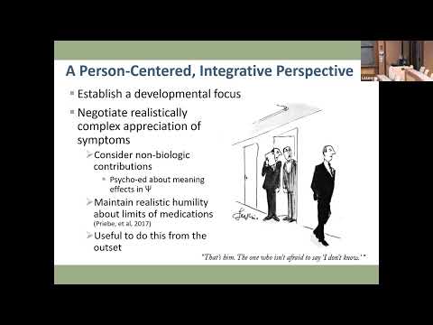 Psychodynamic Psychopharmacology Presented by David Mintz, M.D.