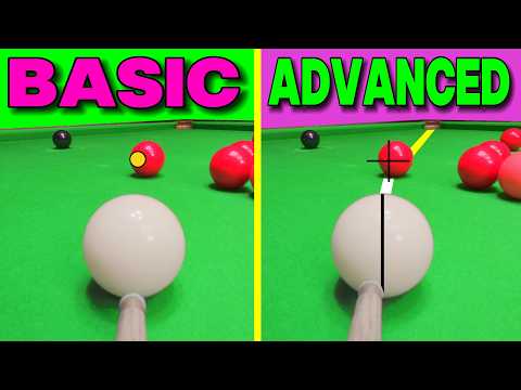 Snooker Advanced Tips Aiming