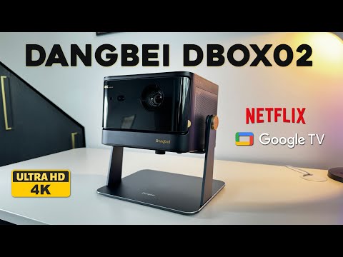 Dangbei DBOX02 (Mars Pro 4K 2) GoogleTV Laser Projector Review!