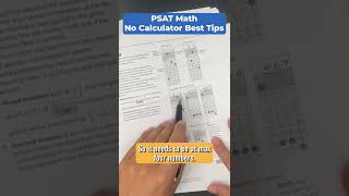 PSAT Math No Calculator Best Tips