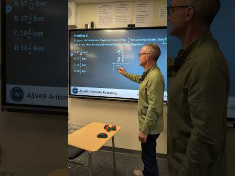 ASVAB Arithmetic Reasoning Practice Problem #asvab