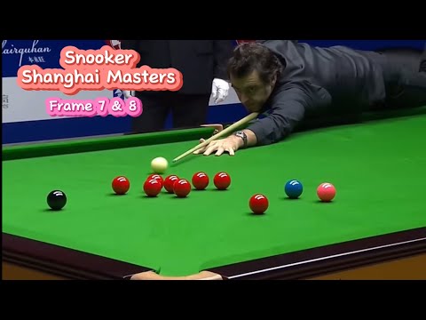 Snooker Shanghai Masters Ronnie O’Sullivan Vs Mark Selby ( frame 9 & 10).