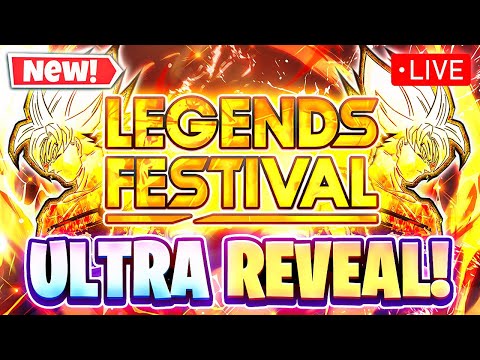 🔥 NEW BIG ULTRA REVEAL!!!! PART 3 REVEALS AND STUFF LIVE LEGENDS FESTIVAL!!! ( Dragon Ball Legends )