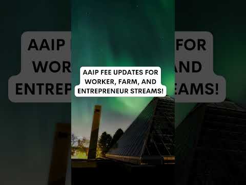 🔄 AAIP Processing Fee Updates 💼 #AAIP #AlbertaImmigration #CanadaImmigration #EntrepreneurStreams