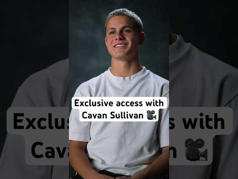 Cavan Sullivan making history 📈