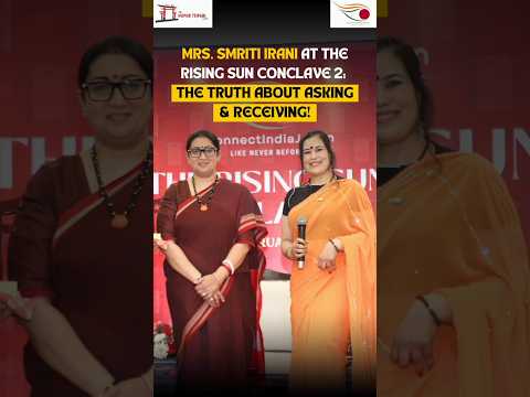 𝗧𝗵𝗲 𝗧𝗿𝘂𝘁𝗵 𝗔𝗯𝗼𝘂𝘁 𝗔𝘀𝗸𝗶𝗻𝗴 & 𝗥𝗲𝗰𝗲𝗶𝘃𝗶𝗻𝗴!  #smritiirani #mrssmritiirani #empowering