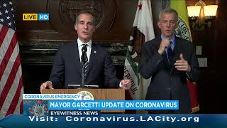 Mayor Garcetti announces new measures to contain coronavirus | ABC7