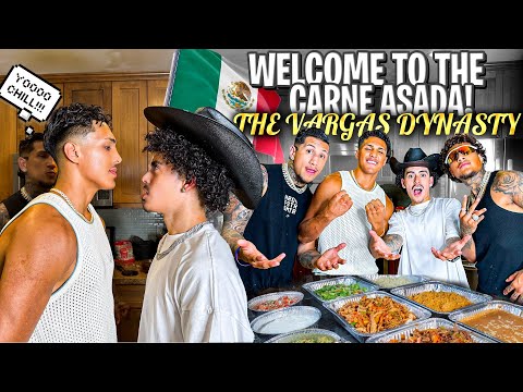 THE VARGAS DYNASTY CARNE ASADA W CHEF SUIE *we almost fought!!*