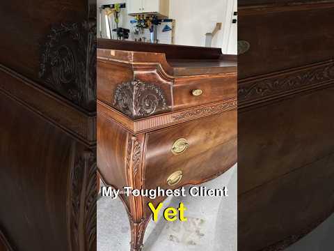 Antique Dresser Restoration Makeover #furniturerestoration #restoration #furnitureflip