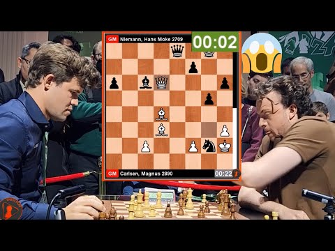 🎦 Epic Battle⚡ Magnus Carlsen vs Hans Niemann | World Blitz 2024