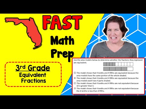 3rd GRADE | Florida FAST Math Test Prep FREEBIE | MA.3.FR.2.2