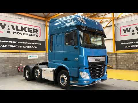 New In Stocklist For Sale: DAF XF106 510 SUPERSPACE *EURO 6* 6X2 TRACTOR UNIT – 2017 – YY66 UOH