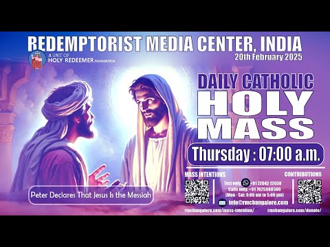 Catholic Holy Mass - 20th  February , 2025 | Thursday