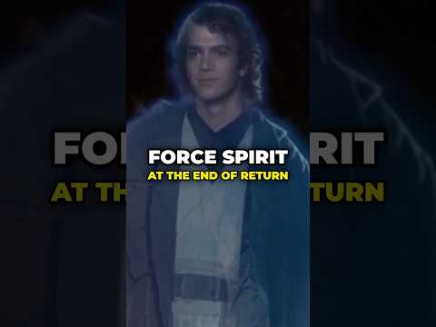 Why Anakin’s Ghost Wears Light Robes #starwars