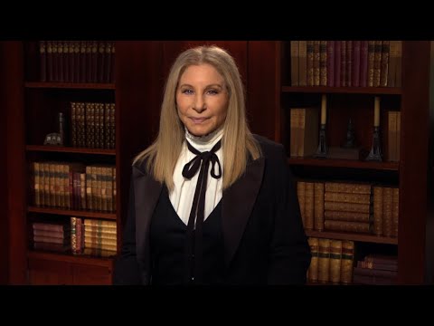 Barbra Streisand acceptance speech for "The Justice Ruth Bader Ginsburg Woman of Leadership Award"