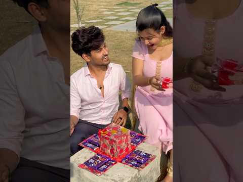 Dubba shocked chocolates rocked😅❤️🍫 #prashulovers #prasvcreation  #layekfam #love #couple